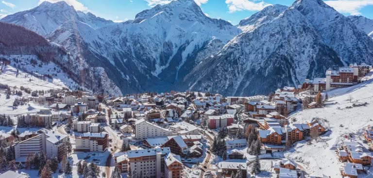Ski the amazing Les 2 Alpes, France